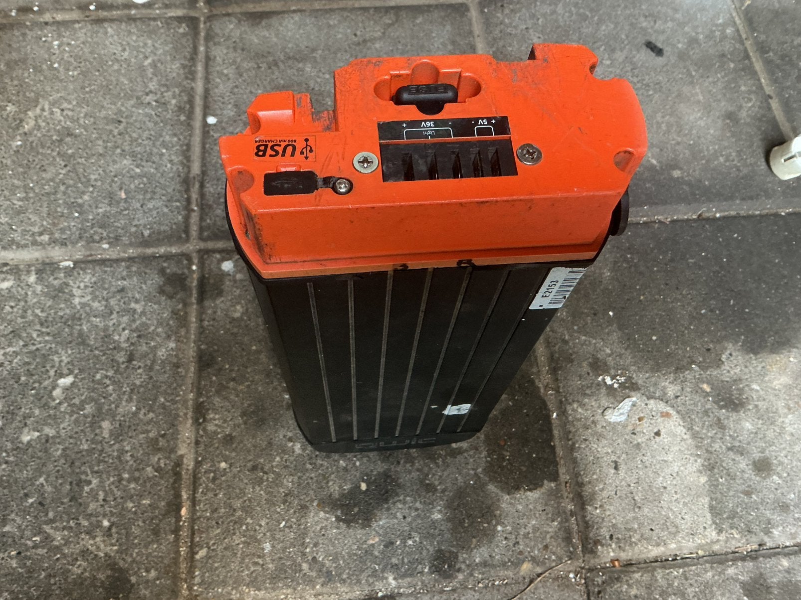 Qwic accu incl. Lader, Ophalen, Gebruikt