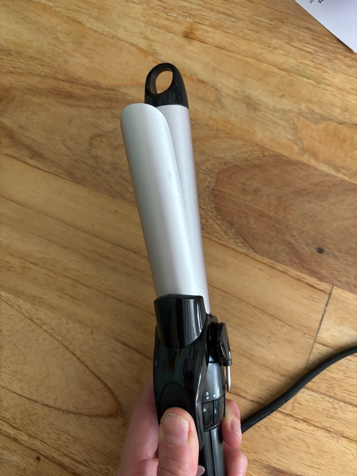 Nieuwe BaByliss Krultang (25mm) C325E Zilver - Ongebruikt, Ophalen, Nieuw, Krultang of Stijltang