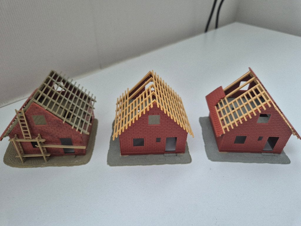 Huisjes voor treinbaan, Ophalen, Gelijkstroom of Wisselstroom, Brug, Tunnel of Gebouw, Overige merken