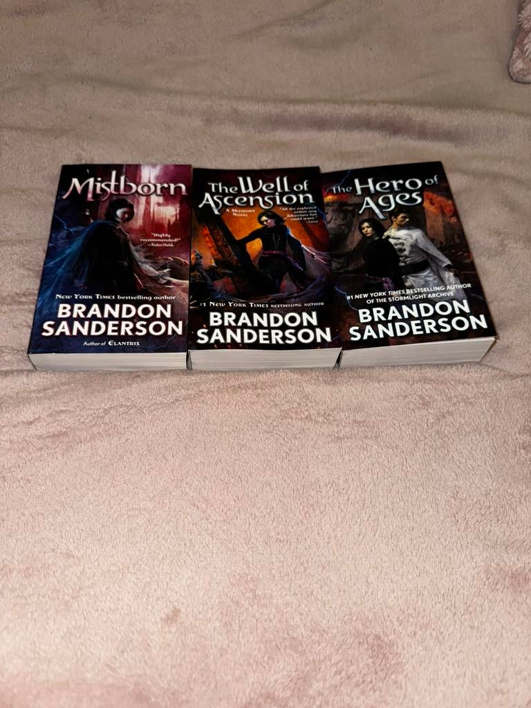 Brandon Sanderson – Mistborn Trilogy (3 books) – NEW, Boeken, Ophalen of Verzenden, Nieuw