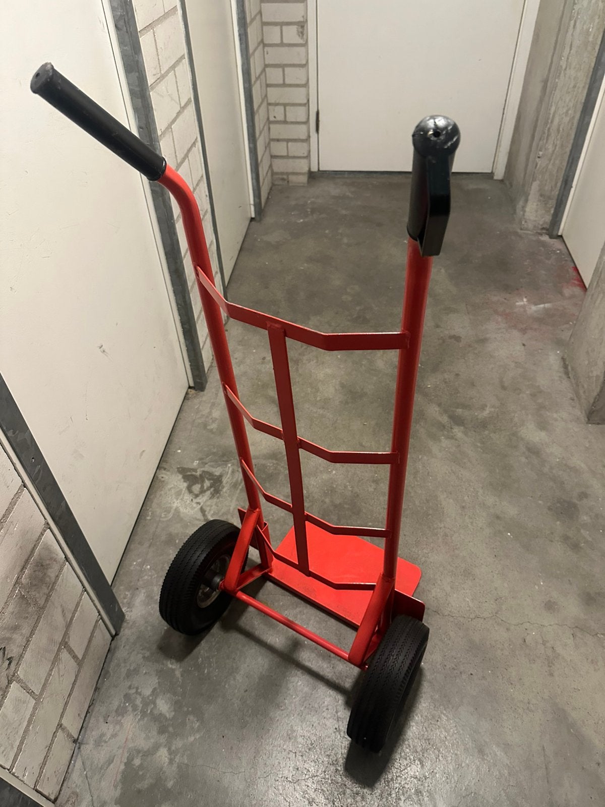 Te koop trolley of vervoer karretje, 100 liter of meer, Ophalen, Zo goed als nieuw, Transportkar