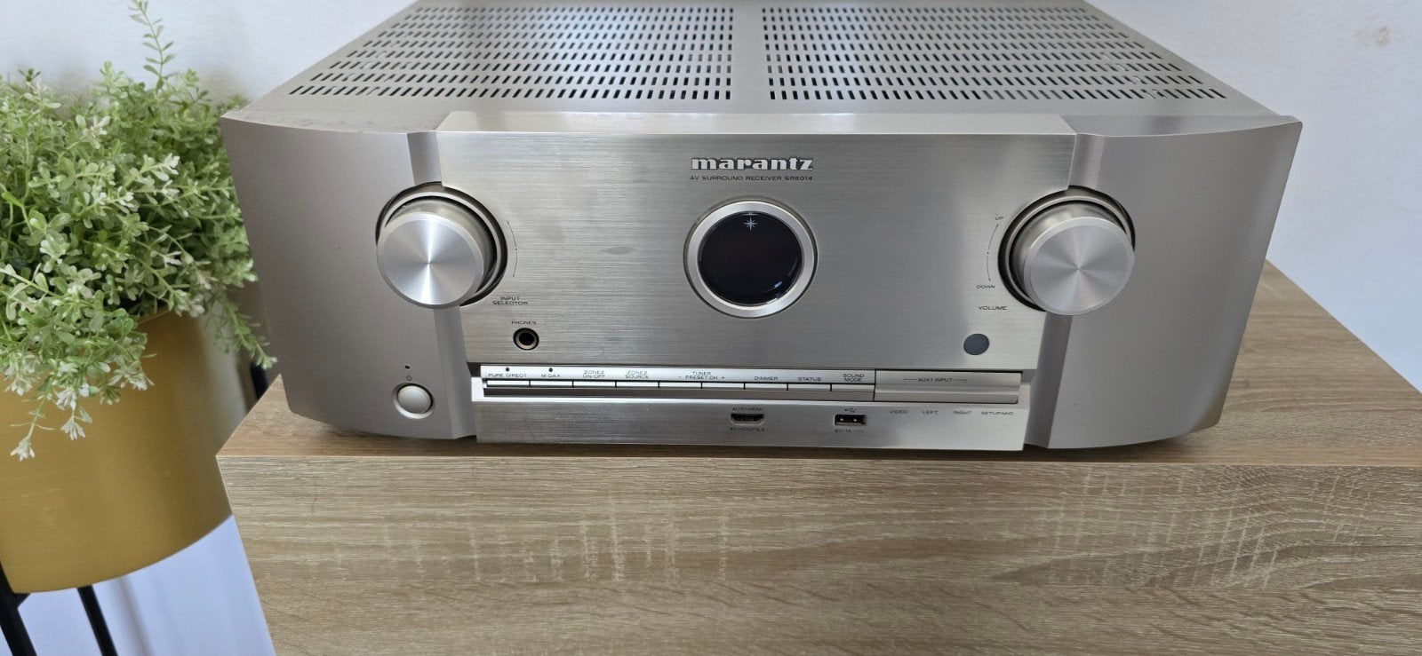 Marantz SR5014 AV-receiver - Zo goed als nieuw, Marantz, Ophalen of Verzenden, Zo goed als nieuw, 60 tot 120 watt