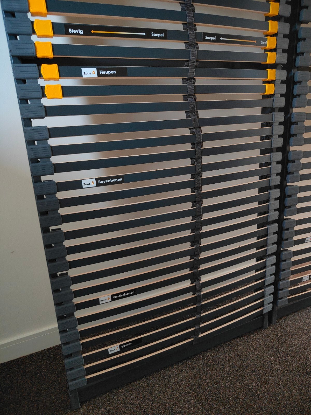 Beter Bed Bossflex 600 lattenbodem 80x200 cm, Ophalen, Eenpersoons, Zo goed als nieuw, 80 cm