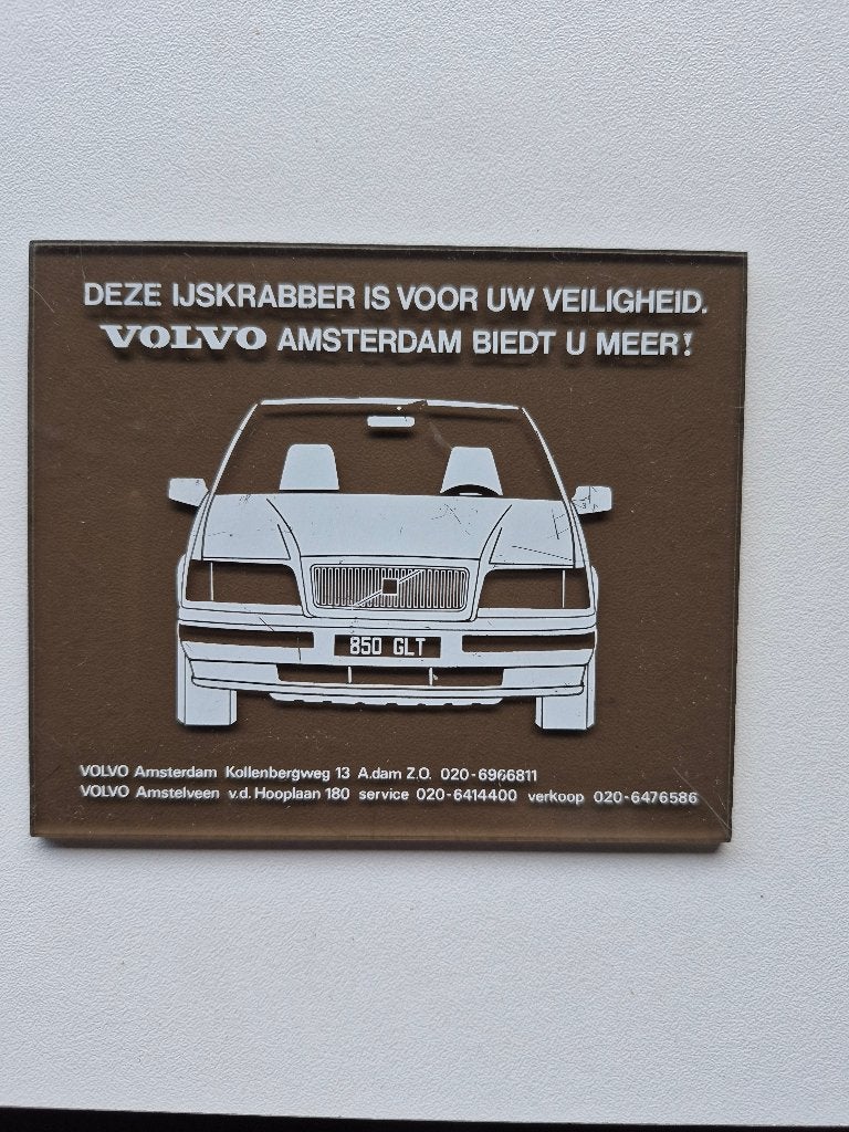 Volvo 850 glt  ijskrabber, Auto-onderdelen, Ruiten en Toebehoren, Ophalen of Verzenden, Gebruikt, Volvo