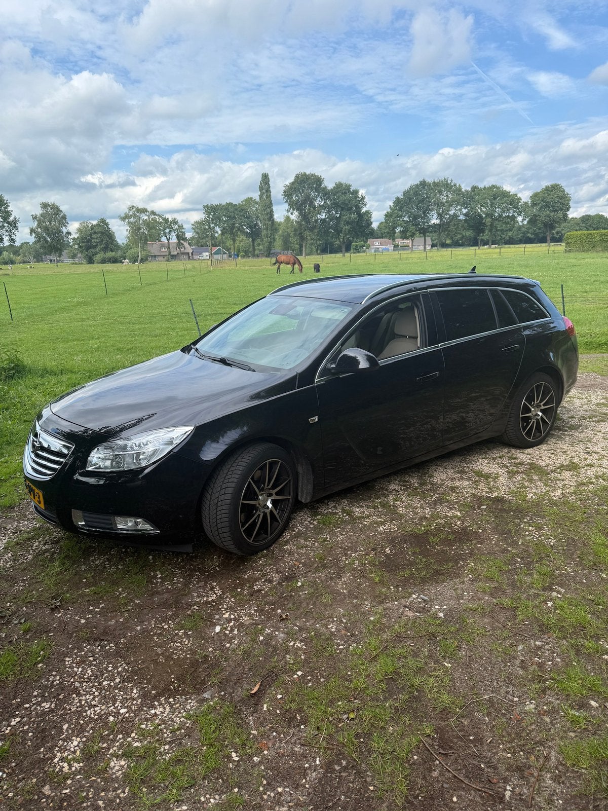 Opel Insignia 1.6 Turbo Ecotec 180pk 2009 Zwart, Auto's, 4 cilinders, 179 pk, Zwart, Origineel Nederlands
