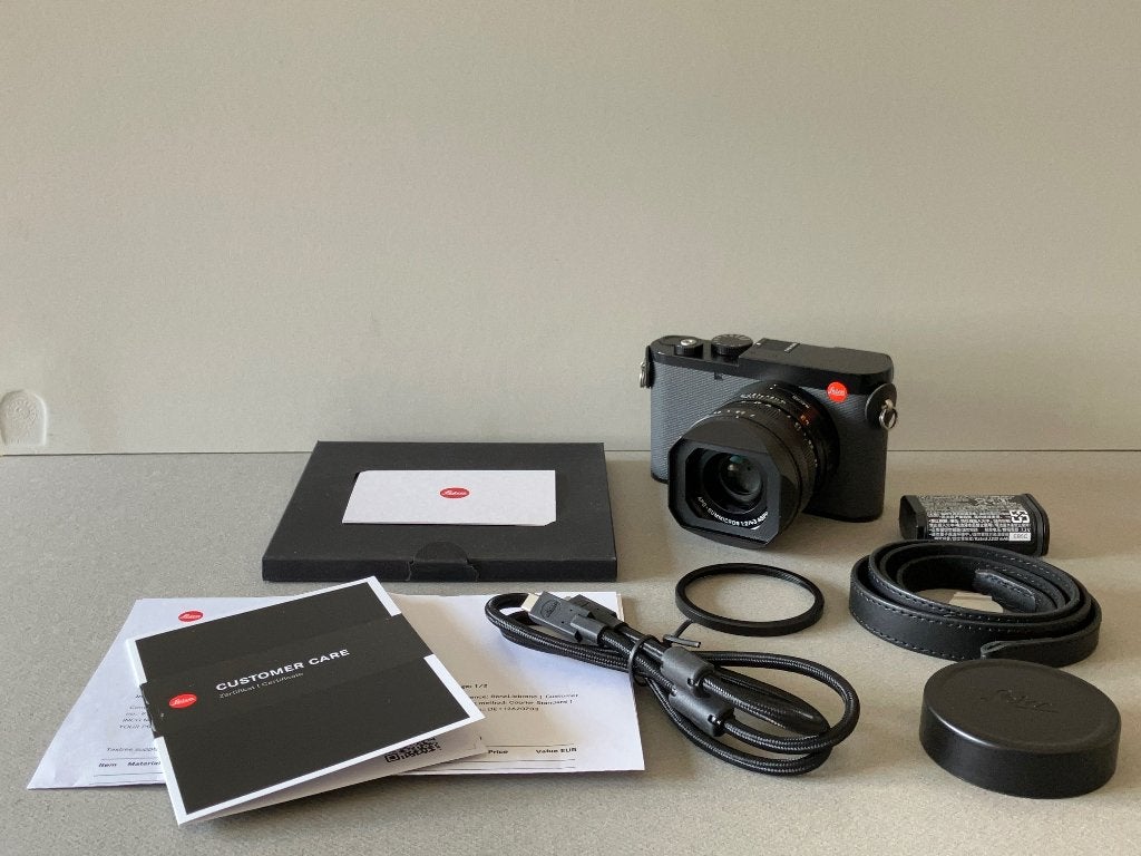 Leica Q3 43 vrijwel nieuwstaat Wetzlar-documentatie aanwezig, Audio, Tv en Foto, Fotocamera's Digitaal, Ophalen, Bluetooth, Leica