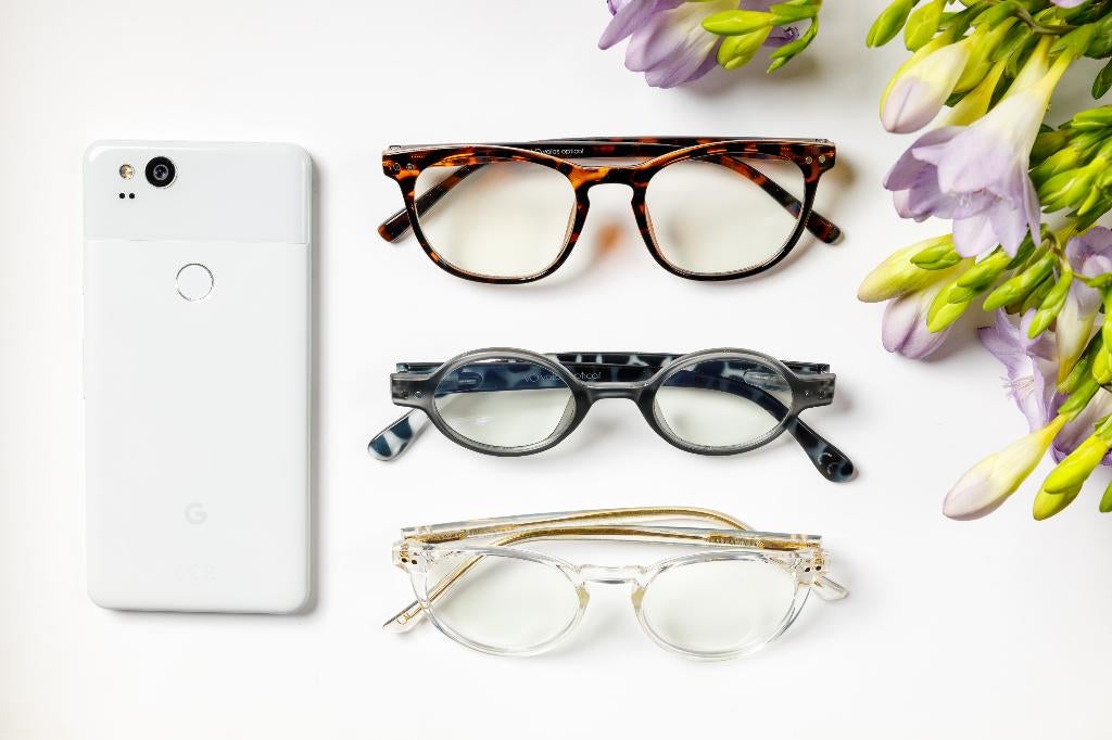 SET 3 Brill Computer glasses Beeldschermbrillen Blauw Licht, Overige merken, Geel, Nieuw, Ophalen of Verzenden
