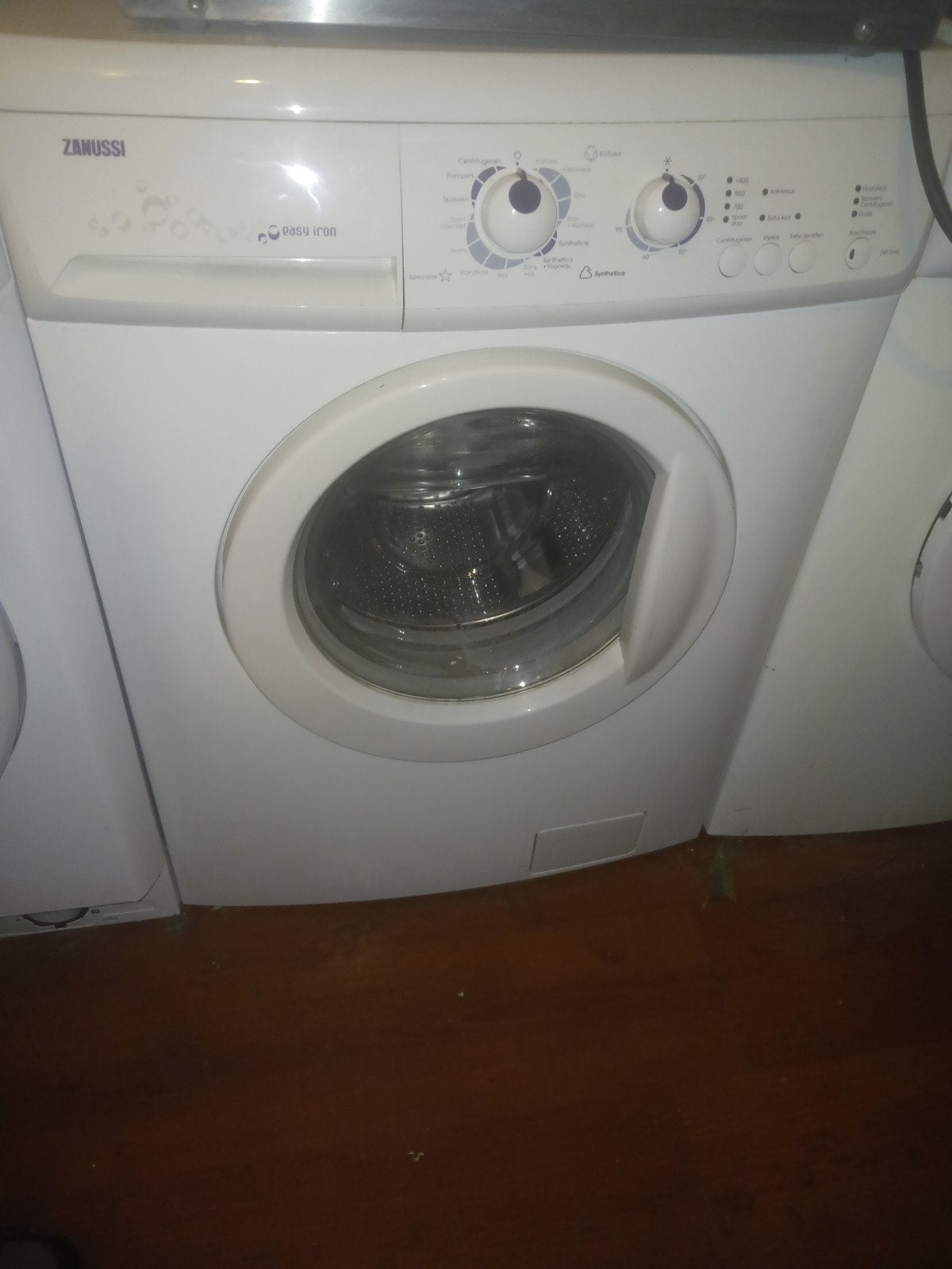 Zanussi Easy Iron wasmachine ( Met garantie ), Energieklasse A of zuiniger, Ophalen of Verzenden, Zo goed als nieuw, Voorlader