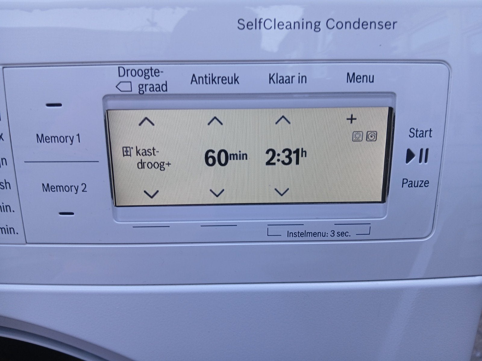 Foto 7 van warmtepompdroger Bosch home-profesional 8kg A++ nette staat!