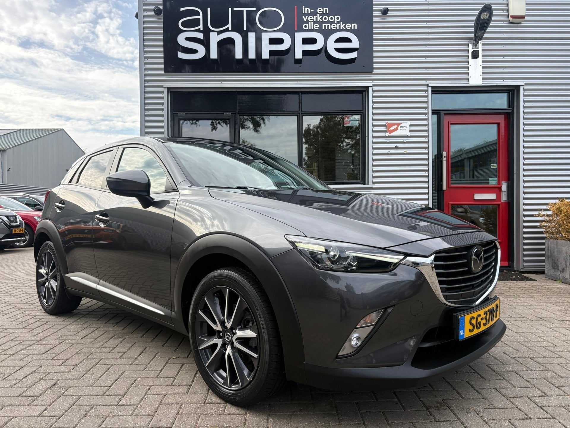 Mazda CX-3 2.0 SkyActiv-G 120 GT-M -STOEL + STUURWIELVERWARM, Auto's, 1998 cc, Gebruikt, 4 cilinders, Leder en Stof