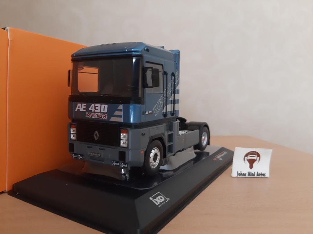 Renault Magnum AE 430 Ti 1992 blauw-metallic IXO Trucks 1:43, Overige merken, Nieuw, IXO Trucks, Ophalen of Verzenden