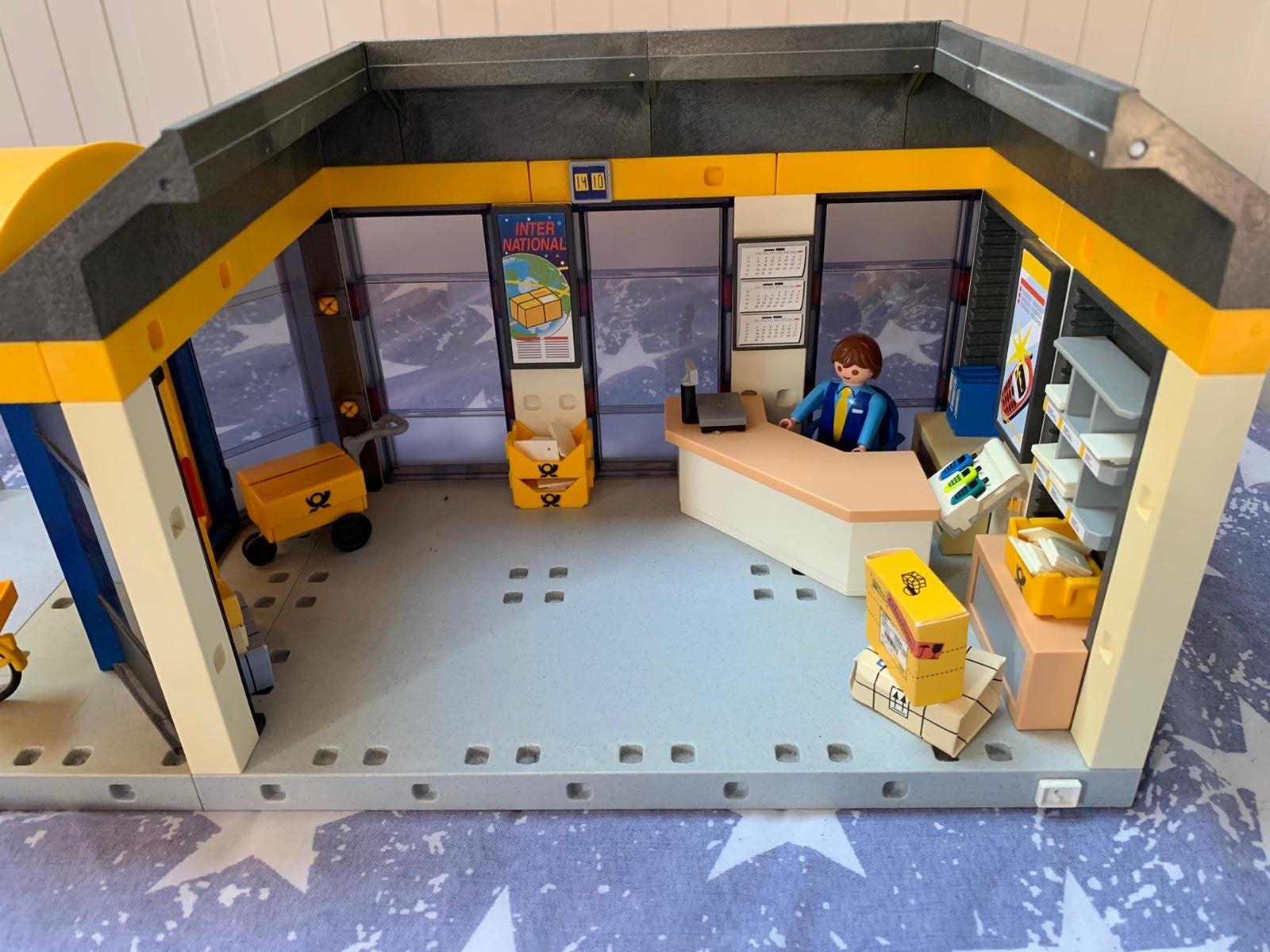 Playmobil Postkantoor - Collectorsitem, Ophalen, Gebouw, Complete set, Zo goed als nieuw