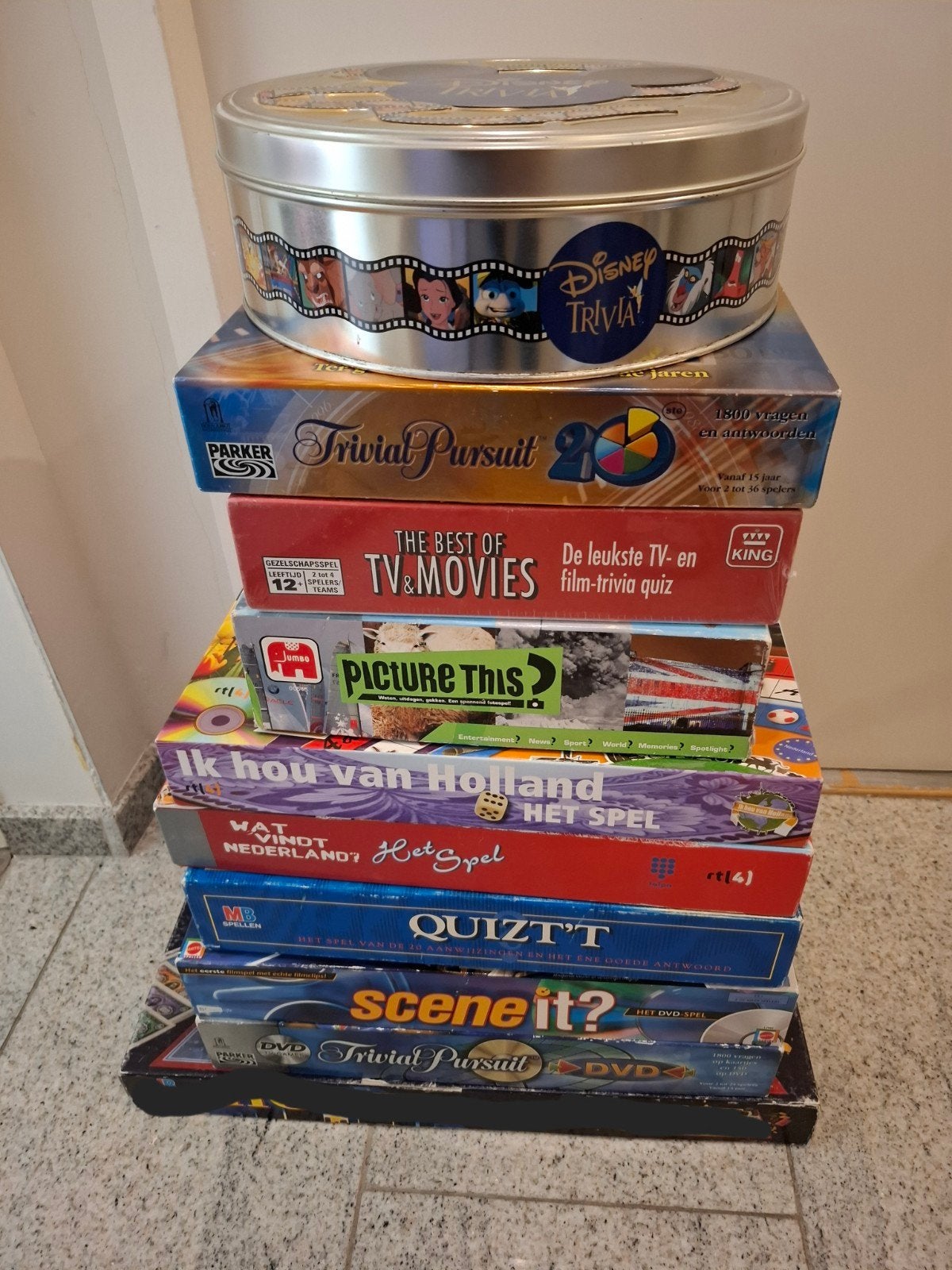 Verschillende gezelschapsspellen triviant etc, Ophalen of Verzenden, Gebruikt