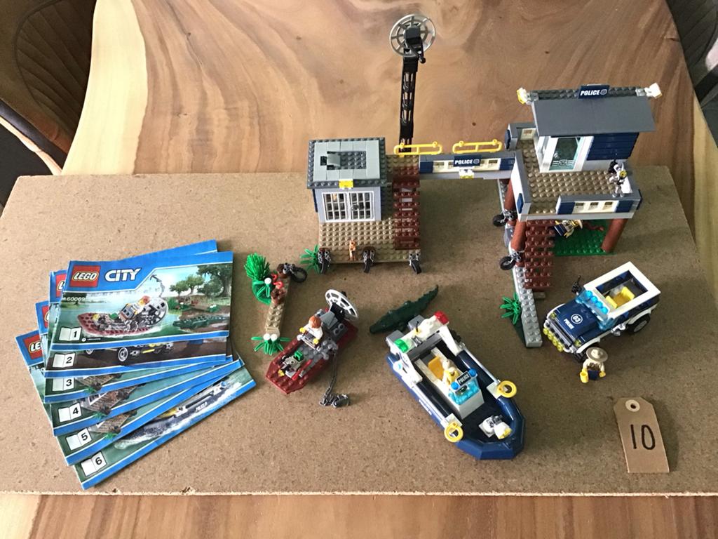 LEGO City 60069; moeraspolitie hoofdbureau, Verzenden, Lego, Complete set, Inclusief instructies