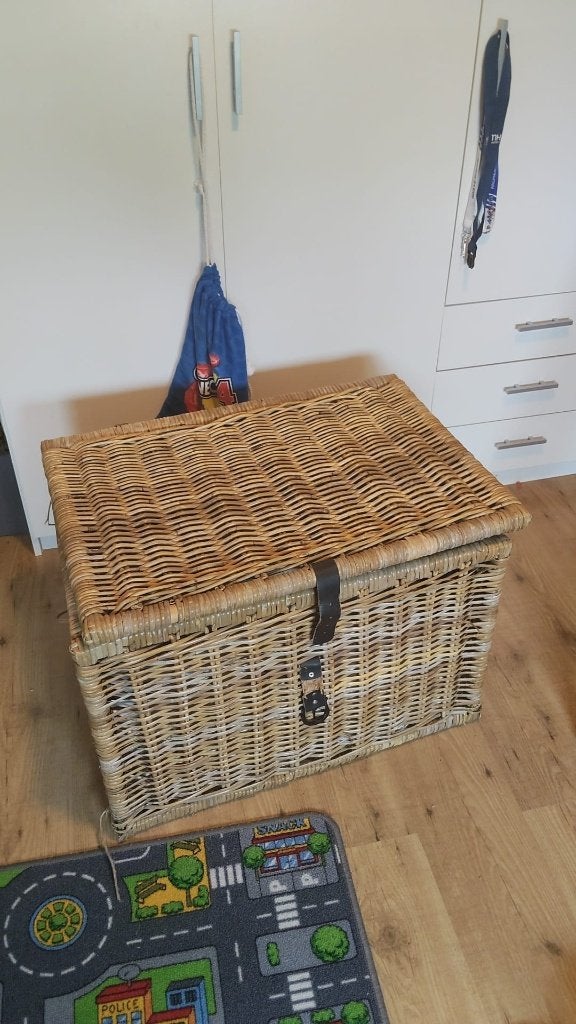 Rotan opbergkist(75x50x50cm), Ophalen, Gebruikt, 50 tot 100 cm, 50 tot 75 cm