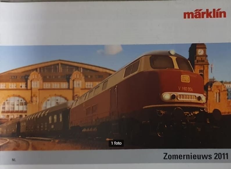 Marklin zomernieuws 2011, Hobby en Vrije tijd, Ophalen of Verzenden, Wisselstroom, Locomotief, Märklin