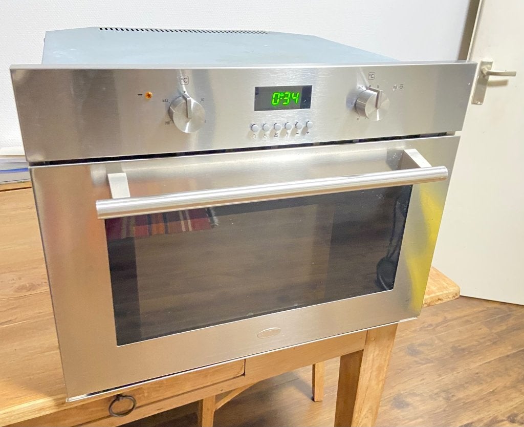 combi-stoomoven  BORETTI Inbouw  BS-45-IX  bijna nieuw, Ophalen, Zo goed als nieuw, 60 cm of meer