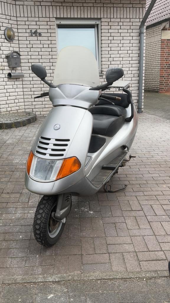 Piaggio hexagon 125cc duits, Fietsen en Brommers, Scooters | Peugeot, Zo goed als nieuw, Overige modellen, Maximaal 45 km/u, Tweetakt
