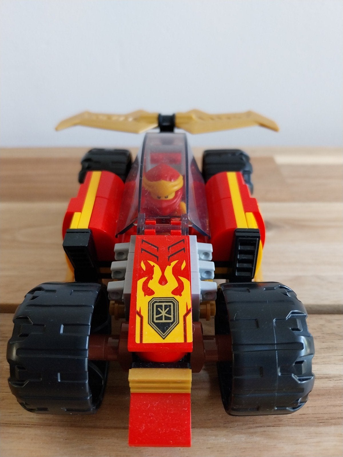 Lego Ninjago Kai's Raceauto (71780) met minifiguur, Compleet, Lego, Ophalen of Verzenden, Zo goed als nieuw