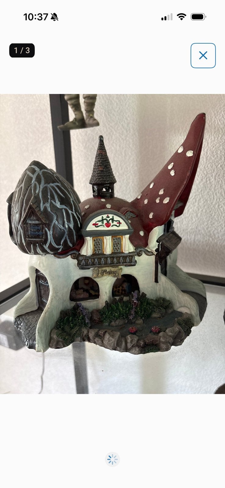 Efteling miniatuur Huis van de Kabouters, Verzamelen, Ophalen of Verzenden, Zo goed als nieuw, Beeldje of Poppetje