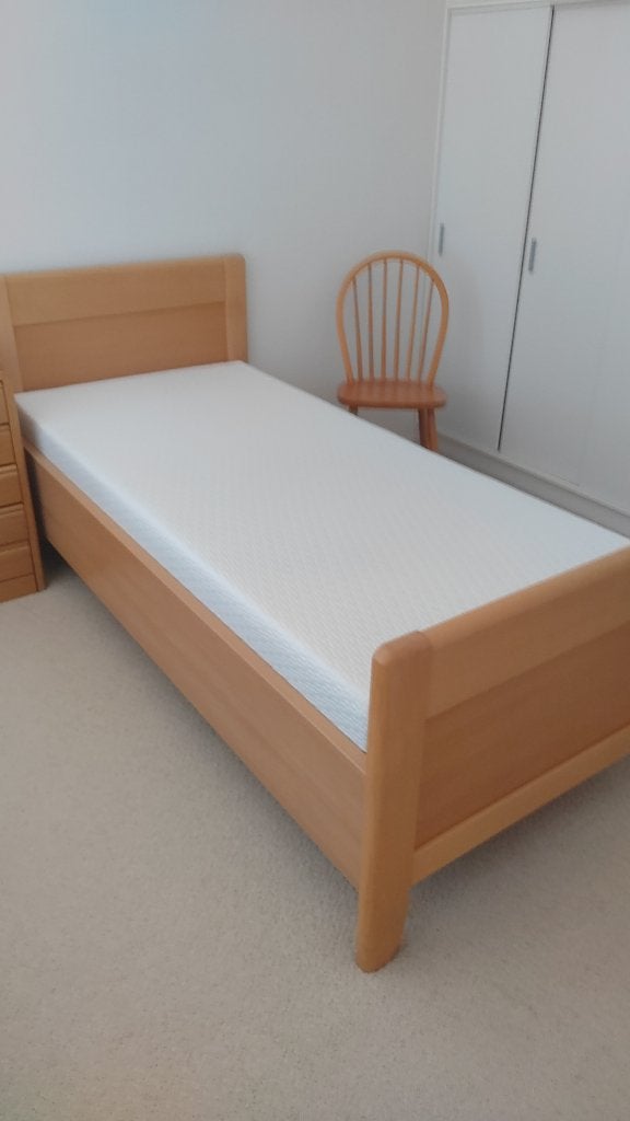 Senioren bed elect. verstelbaar, Ophalen, 90 cm, Eenpersoons, 200 cm