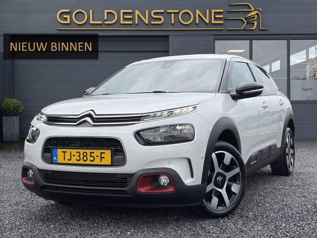 Citroen C4 Cactus 1.2 PureTech Shine 131pk,6 Bak,D-riem vv i, Auto's, Citroën, Stof, Gebruikt, Euro 6, 1199 cc