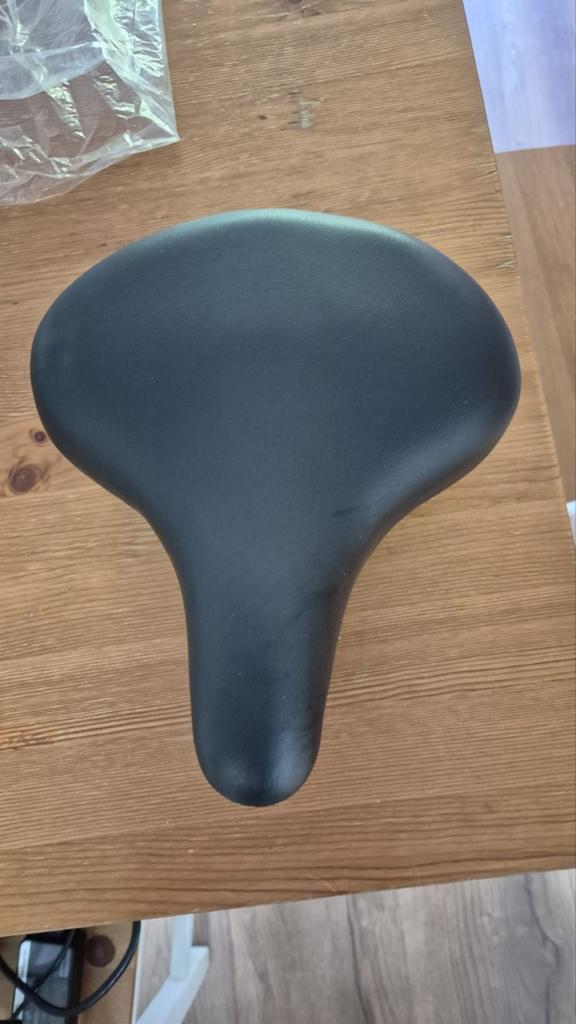 Fietszadel met vering - Comfortabel en Nieuw, Ophalen of Verzenden, Zadel