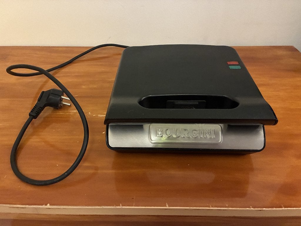 Bourgini Contact Grill / Panini Press – Works Perfectly, Huis en Inrichting, Overige typen, Ophalen of Verzenden, Gebruikt
