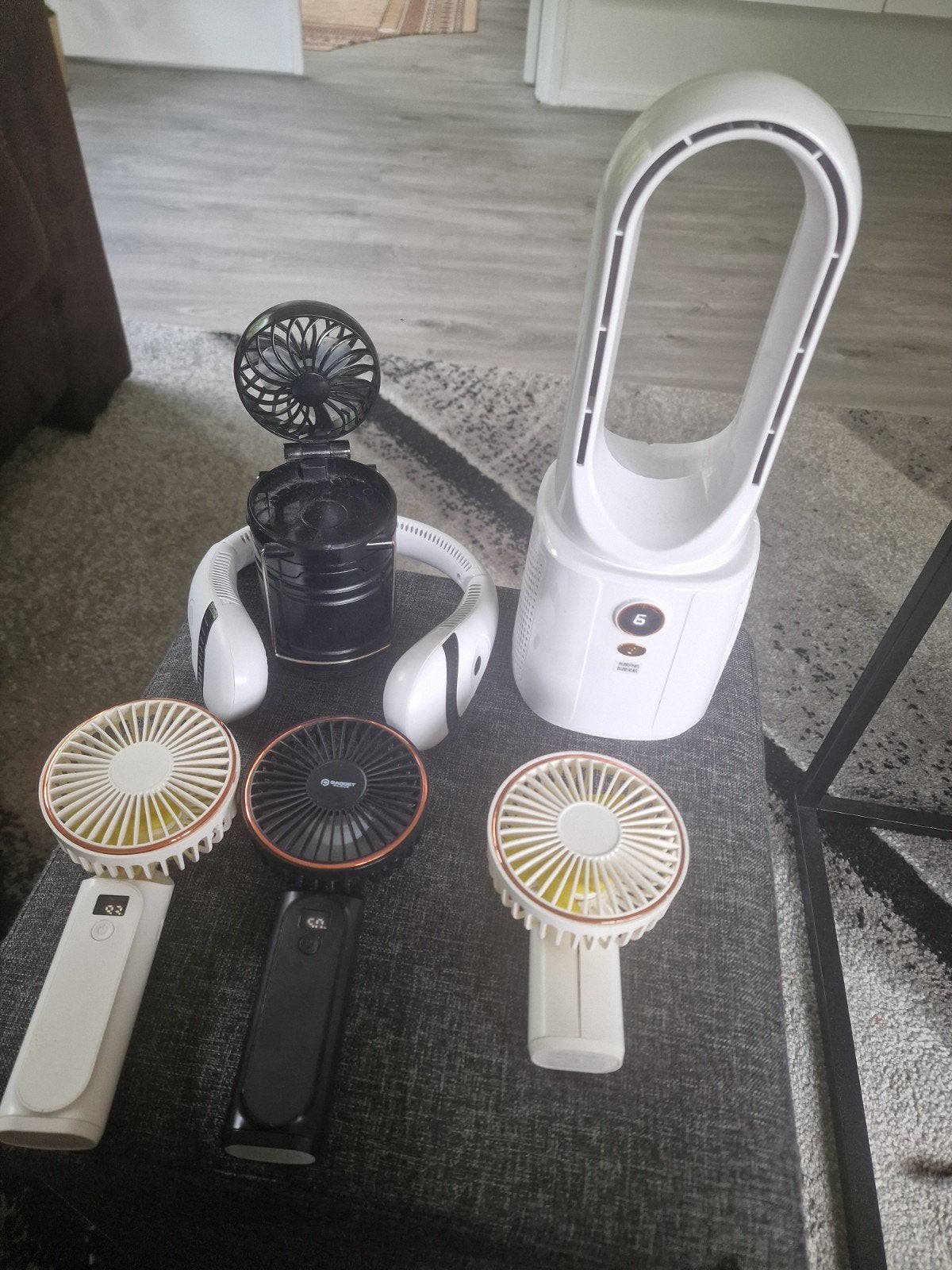 6 ventilators, Ophalen of Verzenden, Statiefventilator