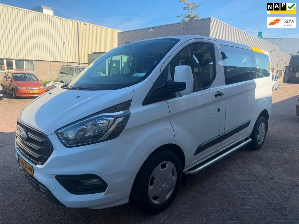 Ford Transit Custom 320 2.0 TDCI L1H1 Trend 9 prs, (motor de, Auto's, Voorwielaandrijving, Euro 6, Wit, Origineel Nederlands