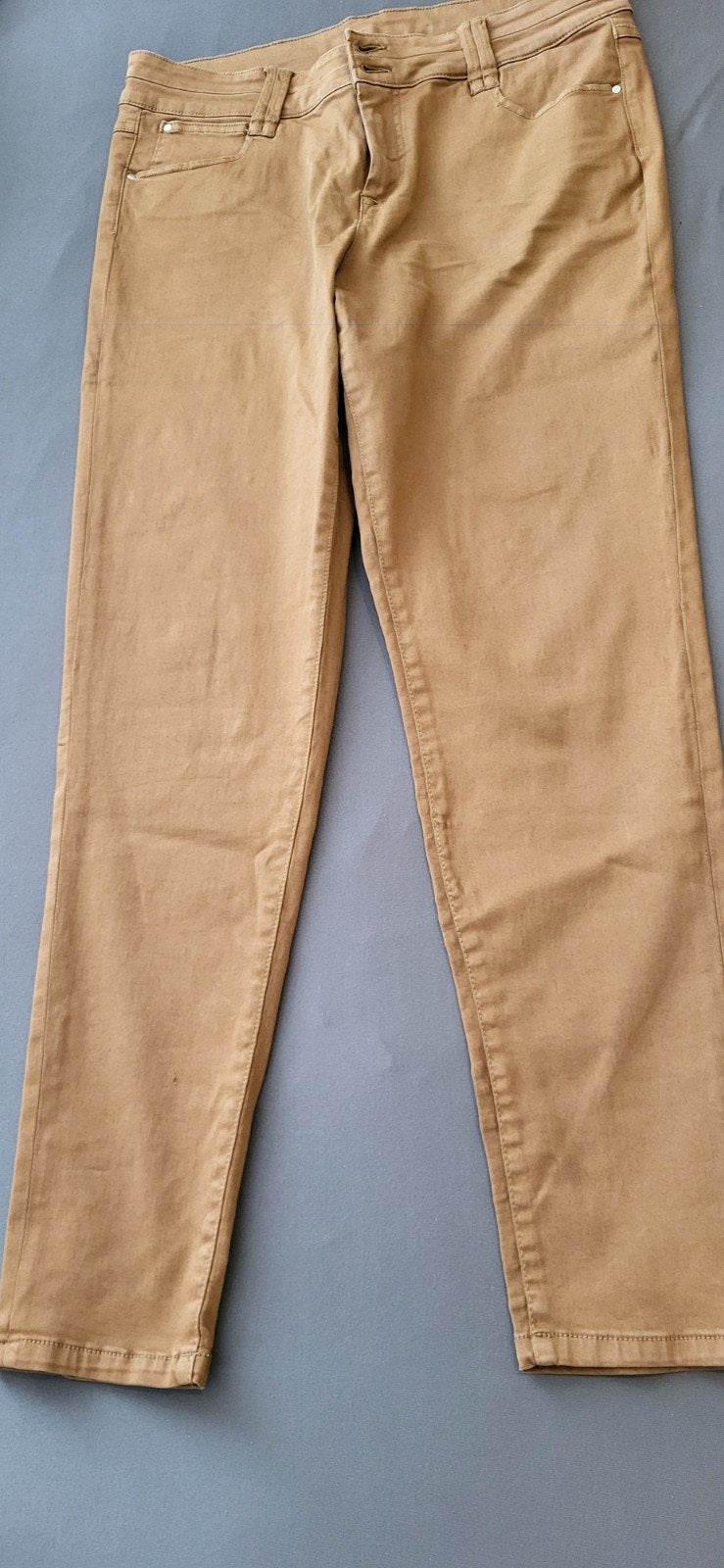 Dames broek, Ophalen, Zwart, Maat 42/44 (L), Zo goed als nieuw