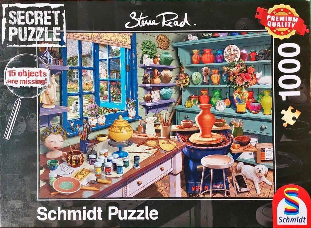 Schmidt puzzel - Steve Read - 1000 stukjes, Ophalen of Verzenden, 500 t/m 1500 stukjes, Zo goed als nieuw, Legpuzzel