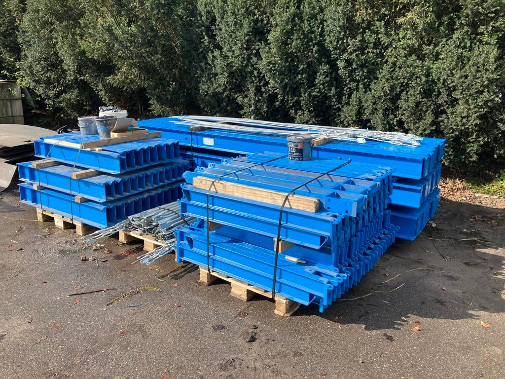 Ohra Draagarmstelling 4m hoog OHRA draagarm stelling, Ophalen, Zo goed als nieuw