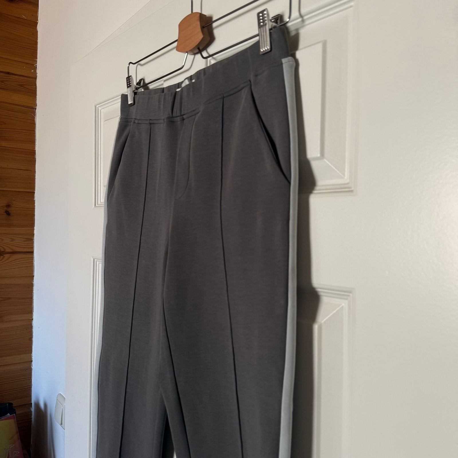 Yaya grijs/groene pantalon maat 36, Verzenden, Zo goed als nieuw, YAYA Women, Maat 36 (S)