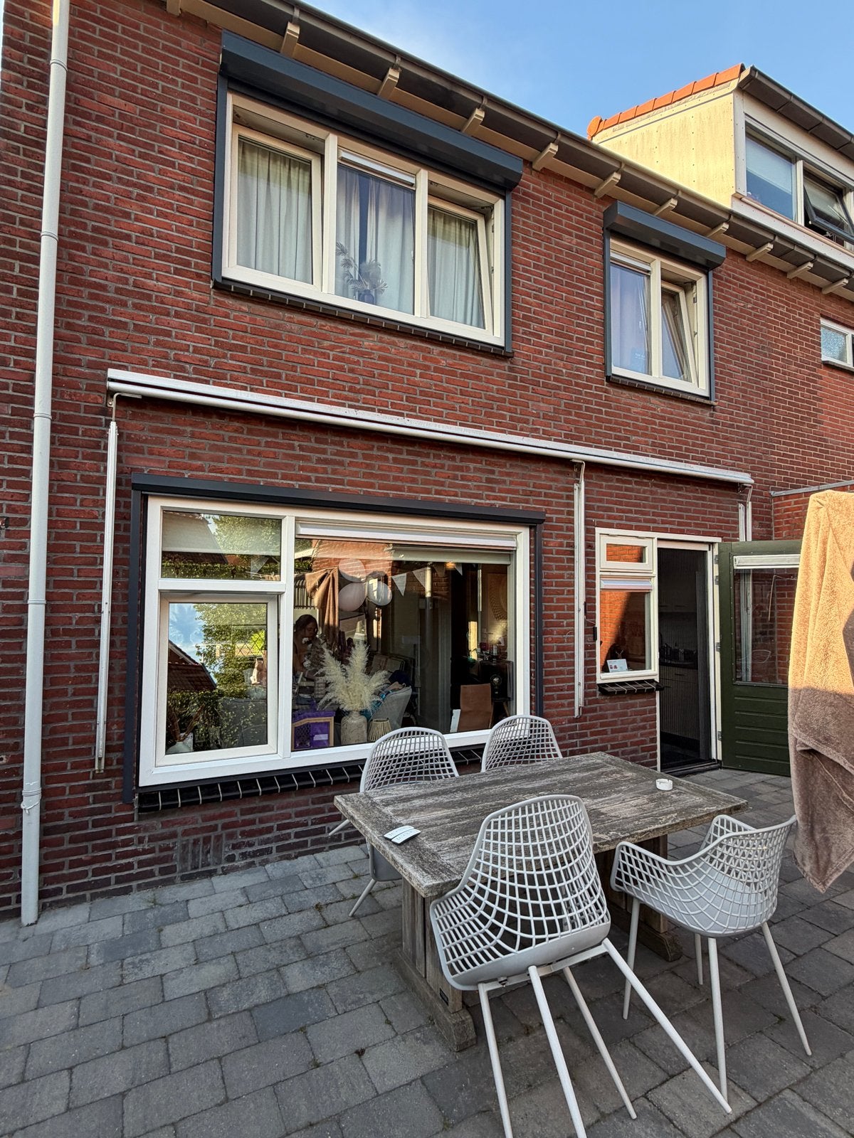 Rolluiken en Zip STG Screen met Somfy afstandsbedieningen, Doe-het-zelf en Verbouw, Rolluiken, Ophalen, Zo goed als nieuw, 200 cm of meer