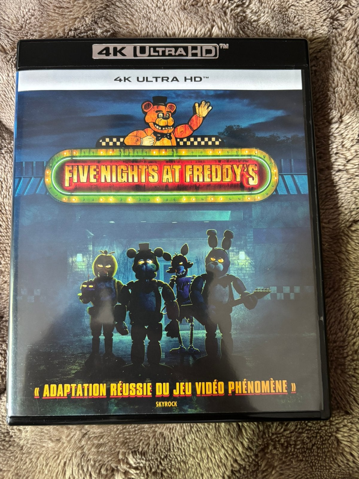 Five Nights at Freddy’s 4K Ultra HD Blu-Ray, Ophalen of Verzenden, Zo goed als nieuw, Muziek en Concerten