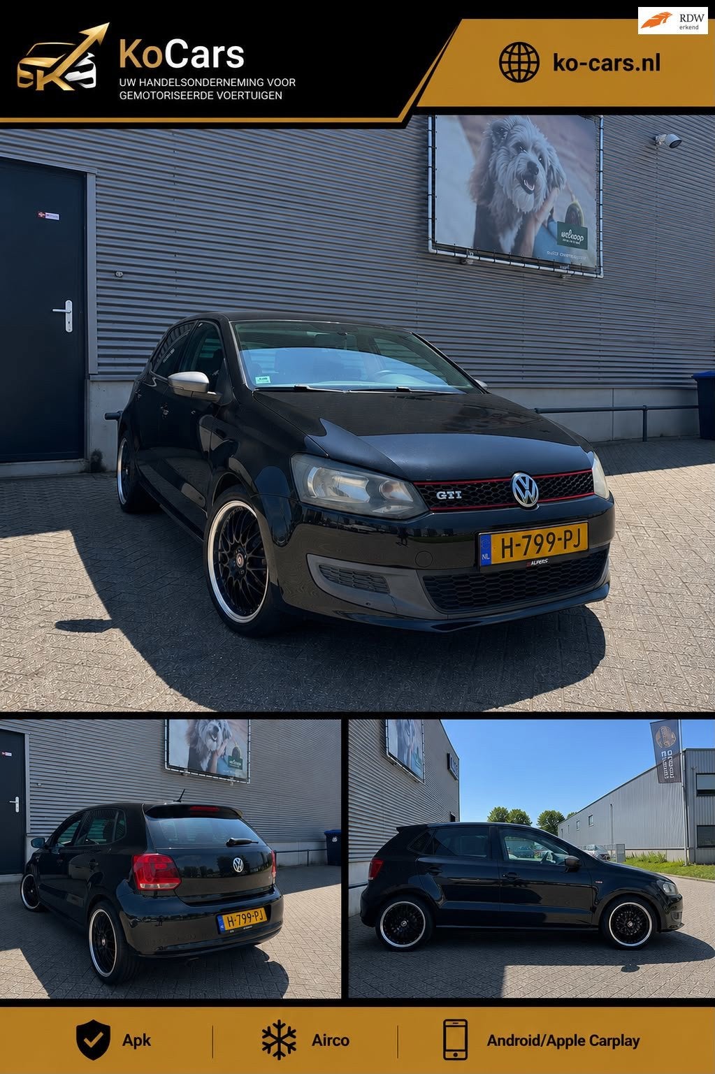 Volkswagen Polo / Apk / Airco / Carplay / 5Drs, Auto's, Volkswagen, Voorwielaandrijving, Euro 5, 967 kg, 60 pk