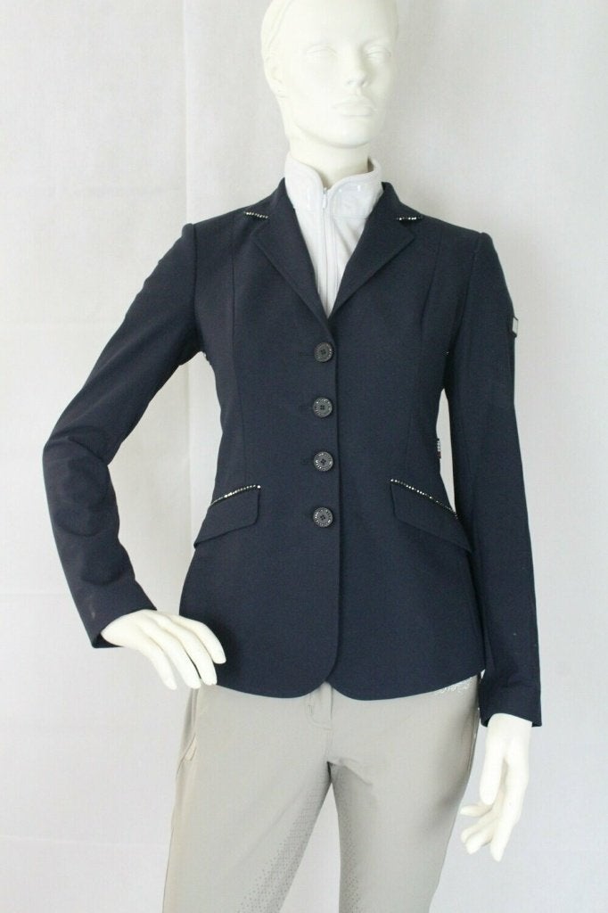 Equiline wedstrijdjasje x-cool navy 36, Blauw, Dressuur, Ophalen of Verzenden, Zo goed als nieuw