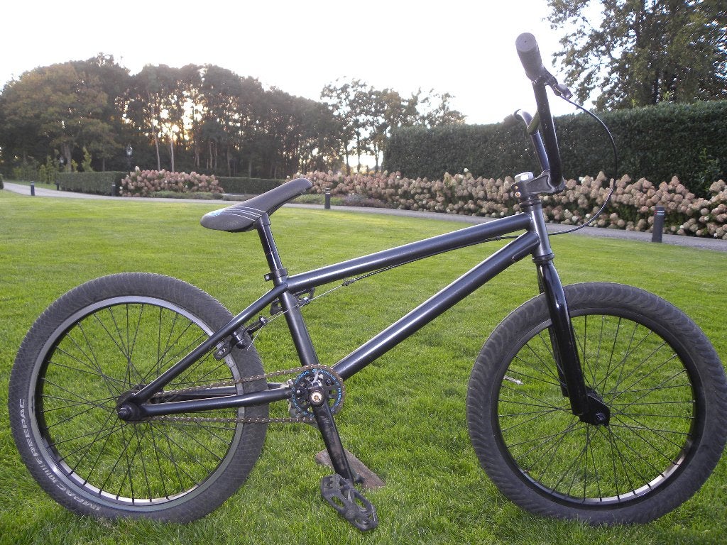 mooie 20'' stuntfiets, Ophalen, Gebruikt, Staal, Velgrem