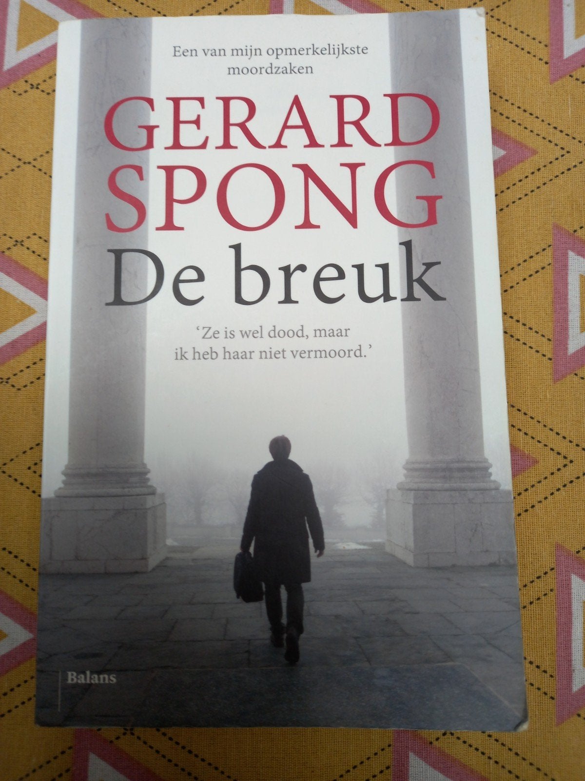 De Breuk van Gerard Sprong., Boeken, Thrillers, Gelezen, Nederland, Ophalen of Verzenden