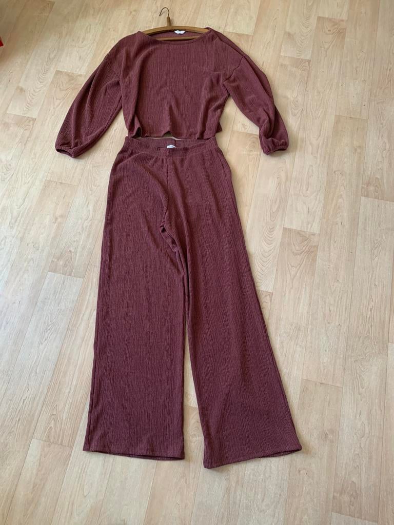 Broek en shirt, maat M, Kleding | Dames, Ophalen of Verzenden, Zo goed als nieuw, Maat 38/40 (M)