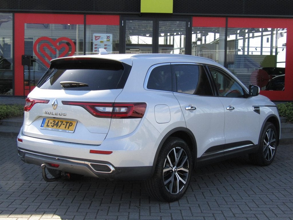 Renault Koleos TCe 160 ED Intens LAGE KM-STAND / Leer / Trek, Auto's, Renault, Gebruikt, 4 cilinders, 1650 kg, Wit