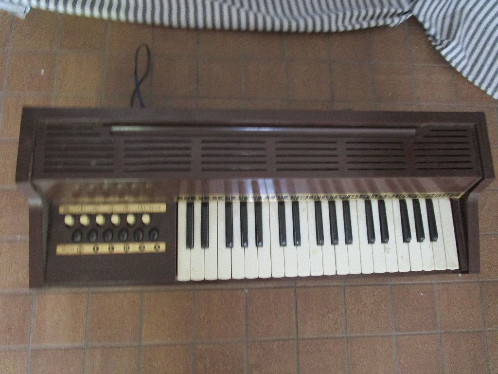 elektrisch orgeltje, Ophalen, Gebruikt, 2 klavieren, Orgel