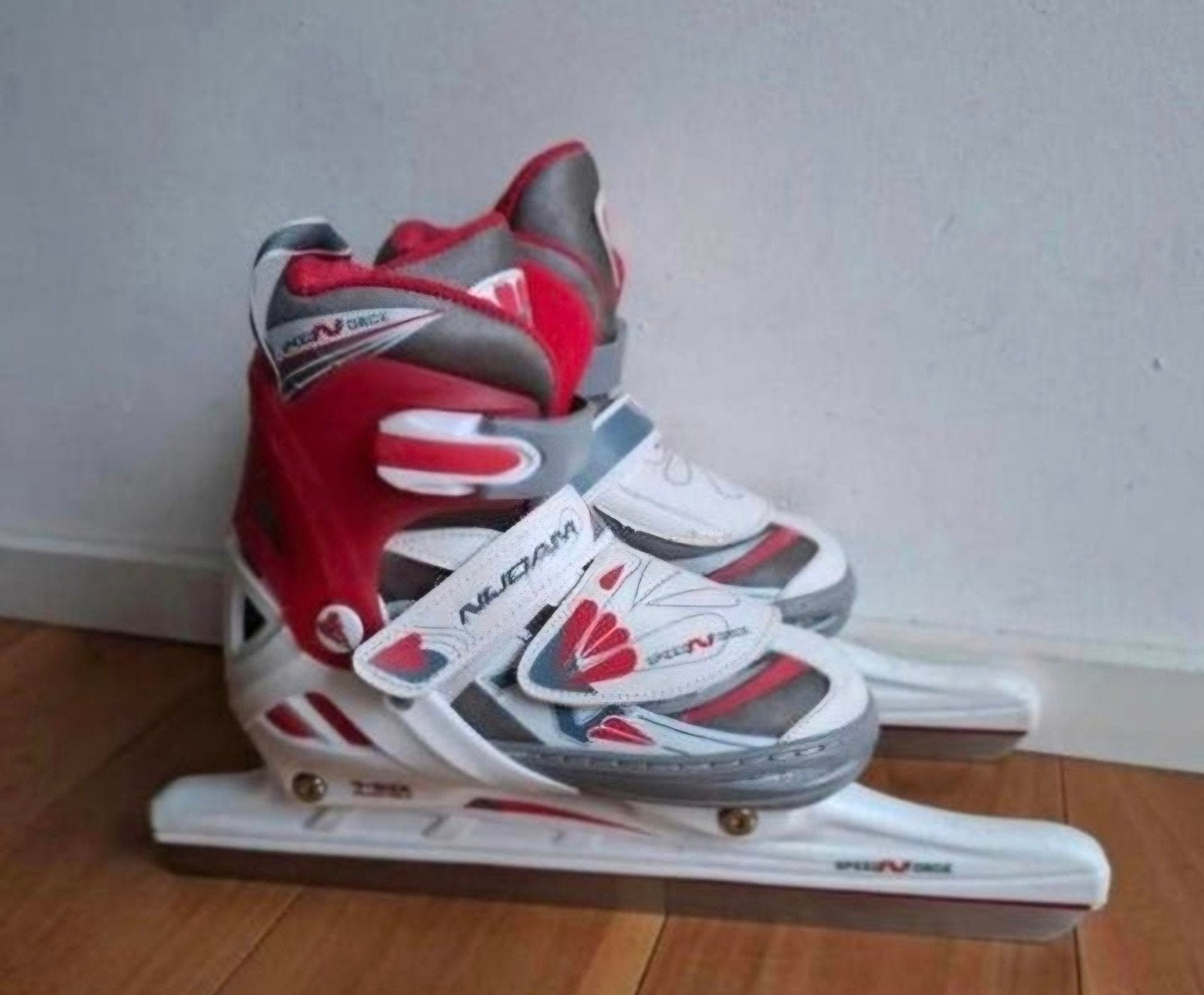 Nijdam verstelbare combinoren 33-34-35-36, Sport en Fitness, Schaatsen, Combinoren, Ophalen of Verzenden, Zo goed als nieuw, Nijdam