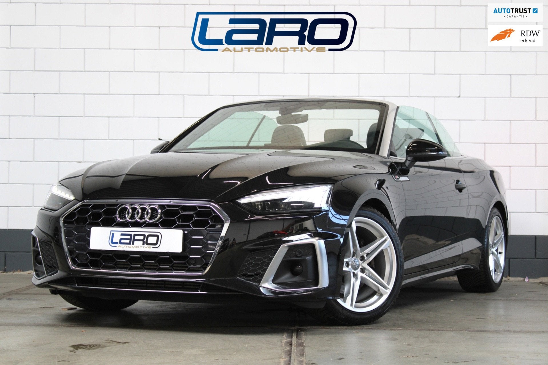 Audi A5 Cabriolet 40 TFSI 190pk 3x S Line | Facelift Matrix, Auto's, Dealer onderhouden, Gebruikt, Euro 6, 4 stoelen