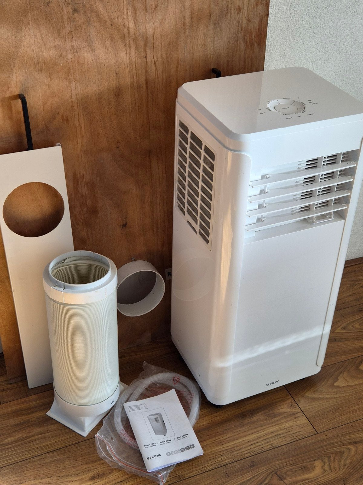 Eurom Polar 7001 Mobiele Airco met accessoires en boekje, Ophalen, Gebruikt, Minder dan 60 m³, Timer