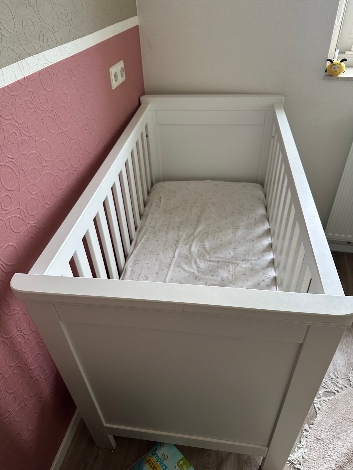 Complete babykamer van kidsmill zo goed als nieuw, Ophalen, Zo goed als nieuw, Ledikant