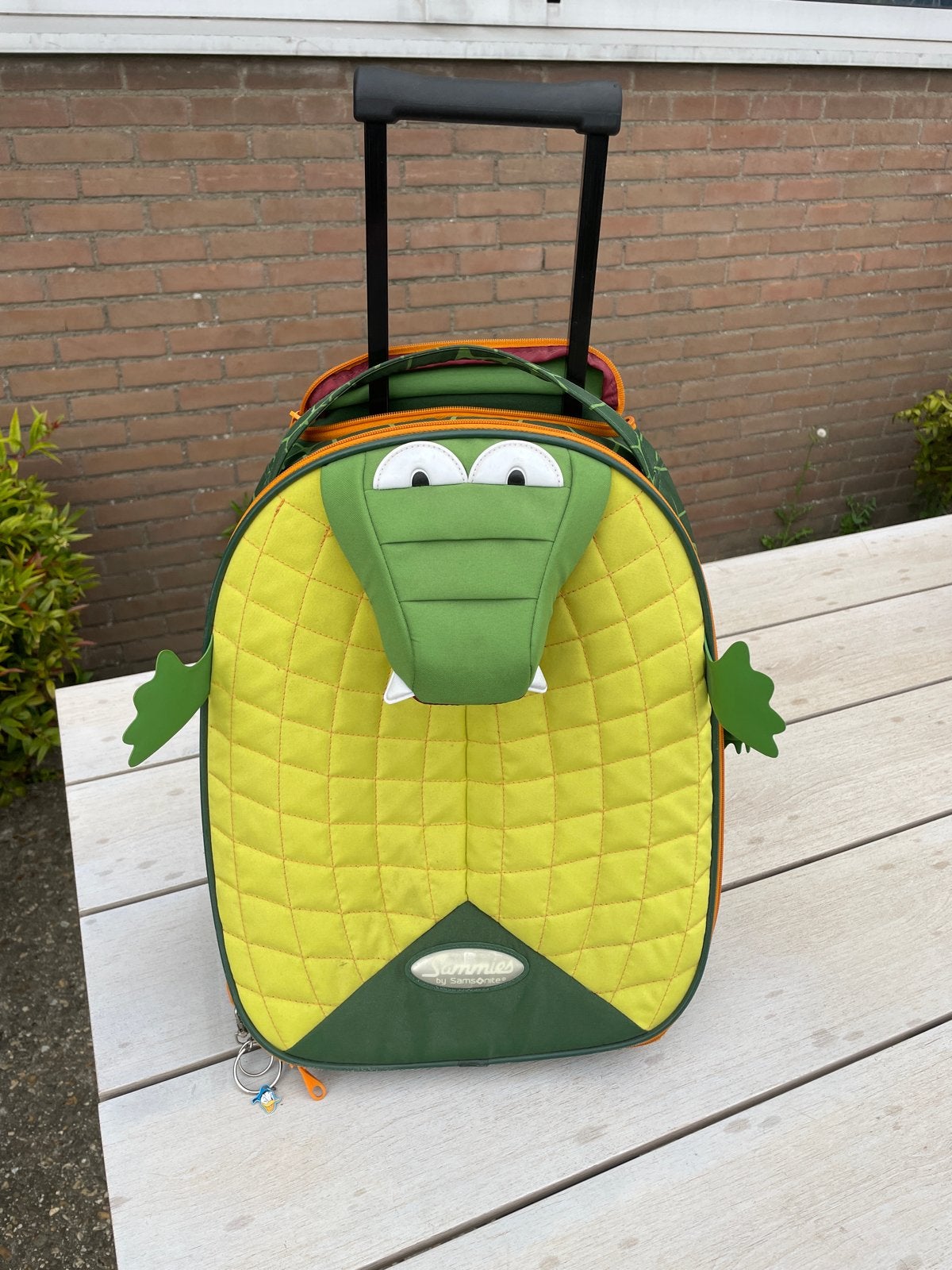 Leuke Kindertrolley samsonite rolkoffer, Ophalen, Gebruikt, 20 tot 30 cm, Minder dan 40 cm