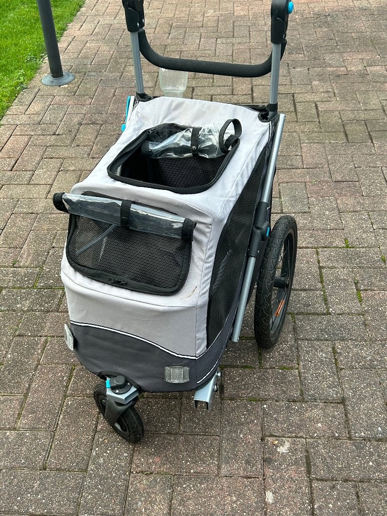 Trixie Fietskar(buggy) voor honden S tot 15 kilo, Trixie, Ophalen, Zo goed als nieuw, Hondenfietskar