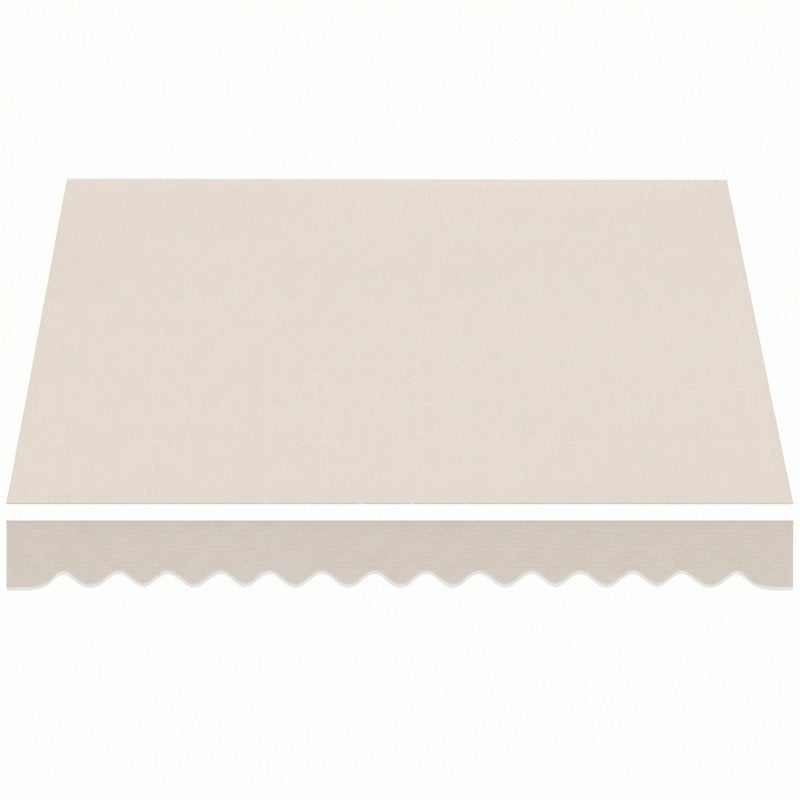 Vervangingsdoek Markies Zonnescherm 3.5x2.5m Crèmewit UPF50+, Ophalen of Verzenden, A, A, A